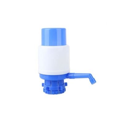 Hand Pressure Waters Bottle Dispenser Pump Blue/White