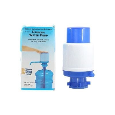 Manual Drinking Water Pump Blue/White Standard