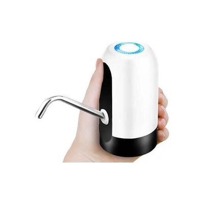 Water Bottle Electric Pump Rechargeable Electrical Wireless Dispenser Multicolour 302g