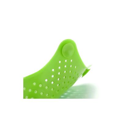 Star Shape Anti-Clogging Floor Drain Green 15x13x12centimeter