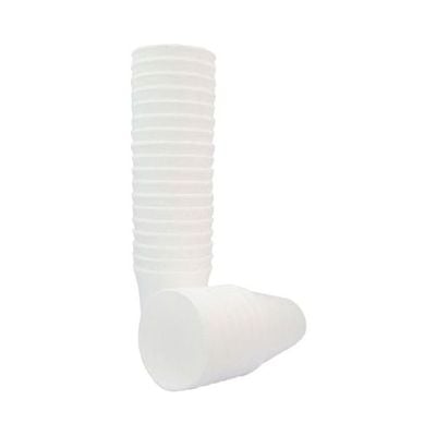 25-Piece Foam Cups White