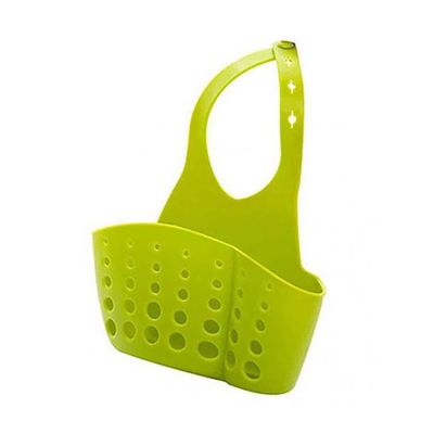 Sponge Holder Storage Rack Green 21 x 12 x 8centimeter