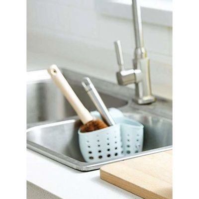 Kitchen Sponge Holder Blue 19 x 14 x 5cm