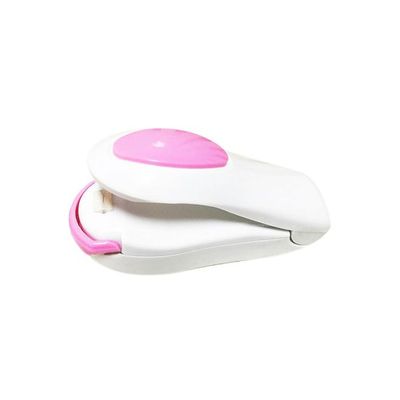 Portable Mini Home Impulse Plastic Bag Sealing Machine Tool Pink/White