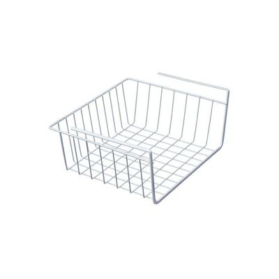 Under-Shelf Basket White Medium