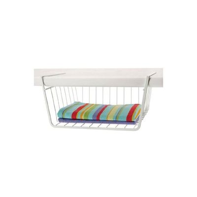 Under-Shelf Basket White Medium