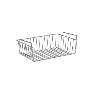 Under The Shelf Storage Basket Silver