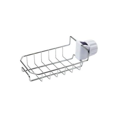 2-Piece Hanging Storage Rack Silver 30x20x15cm