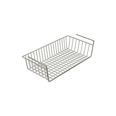 Steel Shelf Basket White L