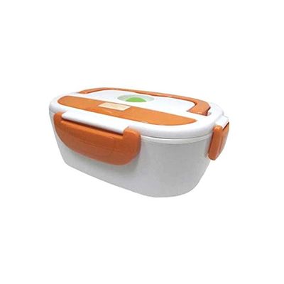 Electric Lunch Box White/Orange