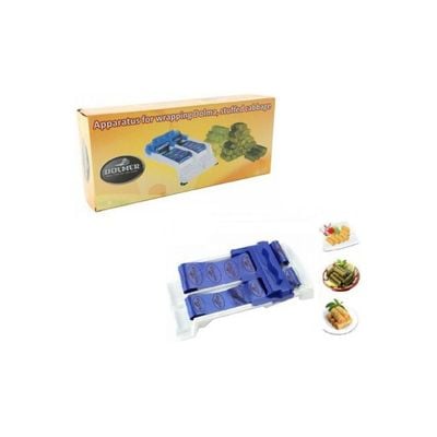 Double Dolmer Grape Leaves Rolling Machine Blue/White