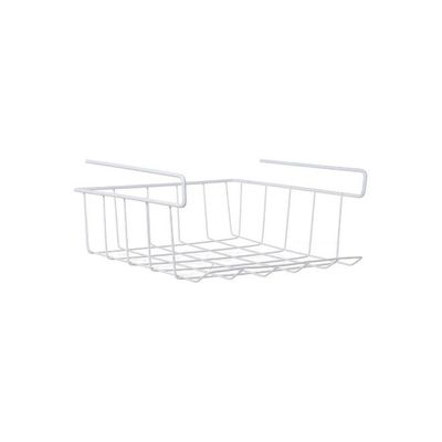 Multi-Purpose Under Shelf Rack Holder White 50centimeter Multi-Purpose Under Shelf Rack Holder White 50centimeter