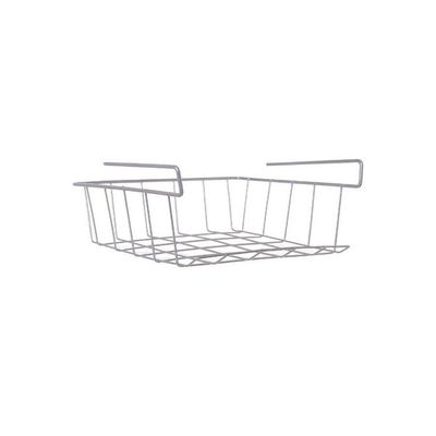 Under Shelf Rack Holder Silver 40centimeter