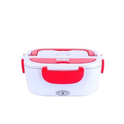 Portable Electric Lunch Box Red/White