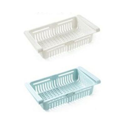 Pack Of 4 Refrigerator Storage Box Multicolour 25x20x10cm