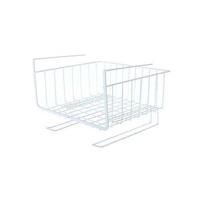 Under Shelf Basket-Multifunctional Stroge Dish Rack White