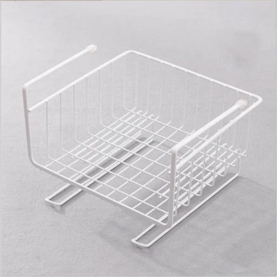 Under Shelf Basket-Multifunctional Stroge Dish Rack White