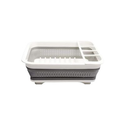 Kitchen Dish Rack White/Grey 35centimeter