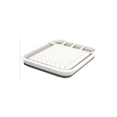 Kitchen Dish Rack White/Grey 35centimeter