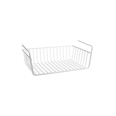 Hanging Wire Shelf Rack Silver 40x26centimeter