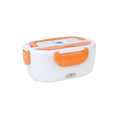 Electric Lunch Box White/Orange