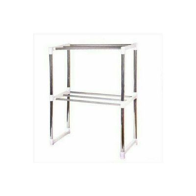 Microwave Stand Silver