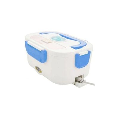 Electric Heating Lunch Box White/Blue