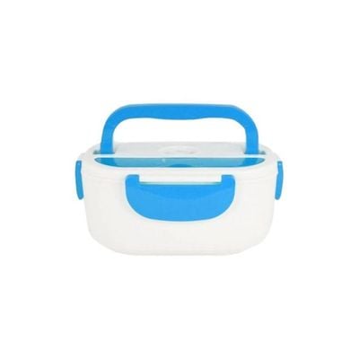 Electric Heating Lunch Box White/Blue