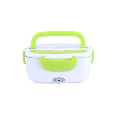 Portable Electric Lunch Box Green/White
