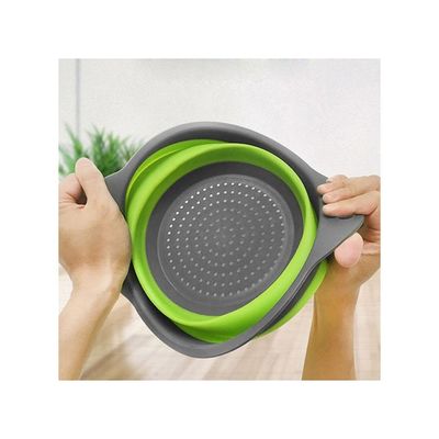 Square Draining And Storage Basket Multicolour 30centimeter