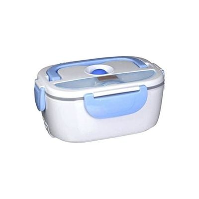 Electric Heating Lunch Box White 10x7.5x4.5inch