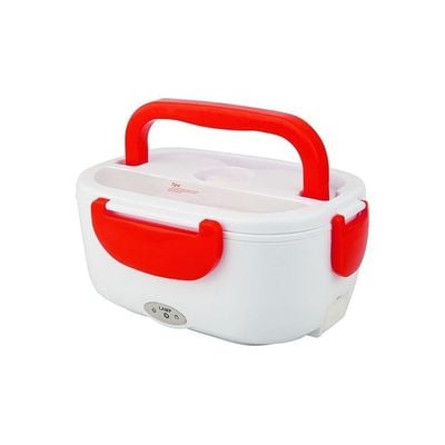 Electric Heating Food Container Red 26 x 17 x 26cm