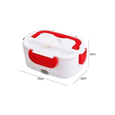 Electric Heating Food Container Red 26 x 17 x 26cm