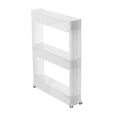 Three Layer Multipurpose Side Storage Rack White