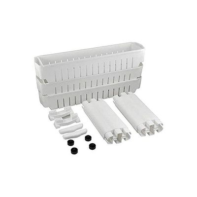 Three Layer Multipurpose Side Storage Rack White