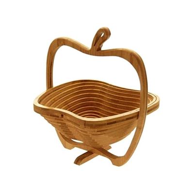 Foldable Fruit Basket Beige
