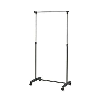 Garment Rack Silver/Black