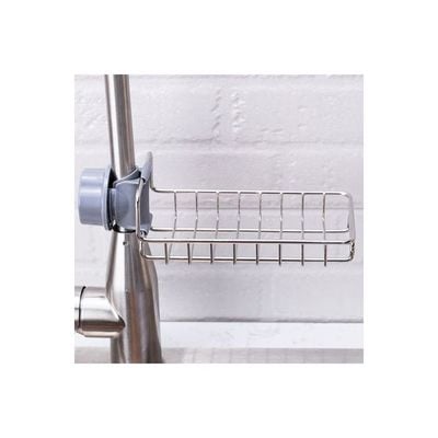 Multi Functional Storage Rack Silver 19.5x7.5x11cm