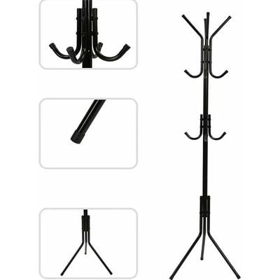 Tree Shaped Hanger Black