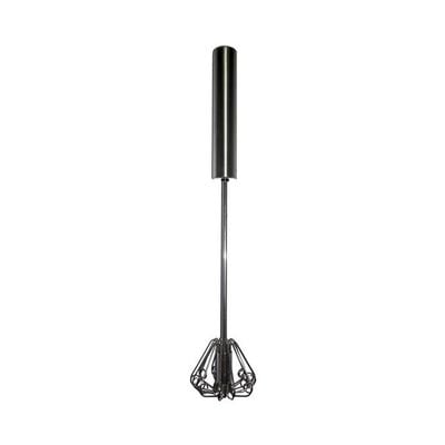 Portable Cappuccino Beater Silver