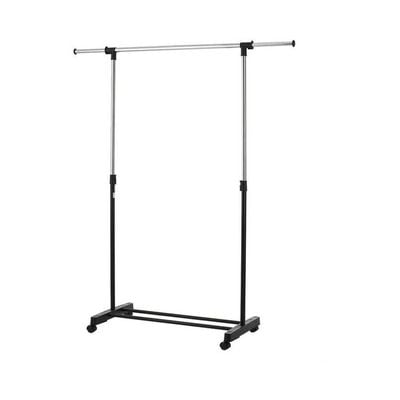 Rolling Garment Rack Black/Silver