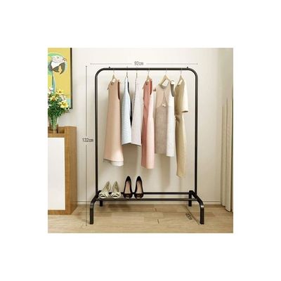 Floor Standing Cloth Rack Black