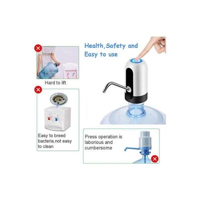 Water Dispenser,Electric Drinking Water Bottle Pump TW-2649858 Multicolour