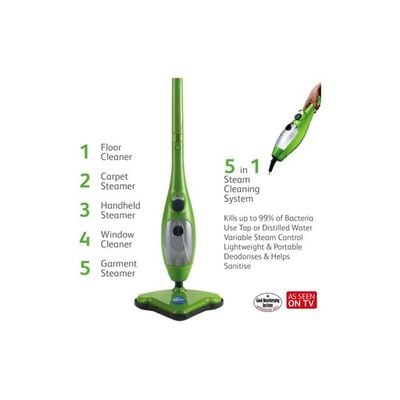 Steam Sweeper 1300 W 40806 Green