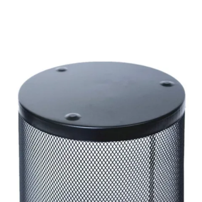 Trash Basket Black 29.51x29.51x34.93cm