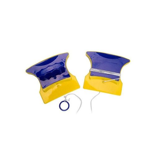 Window Double Sided Cleaner Pad Yellow/Blue