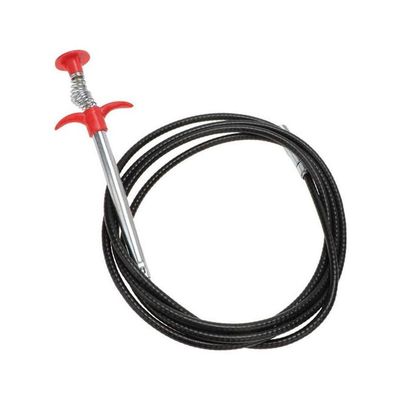 Pipe Dredging Tools Drain Snake Drain Cleaner Red/Black 160cm