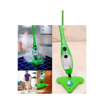 Vapor And Mop Floor Cleaning Machine 2724274108795 Green/Black/Clear