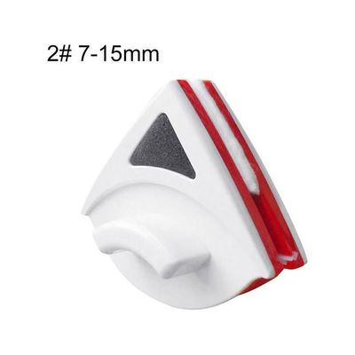 Triangular Double-Sided Magnetic Window Scraper White/Red