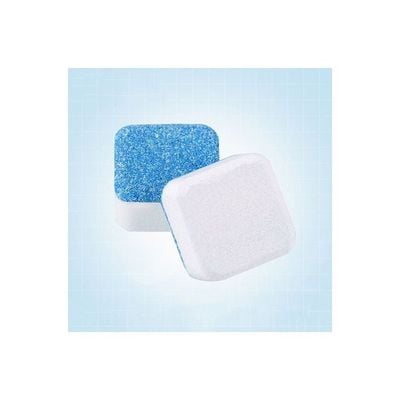 10-Piece Washing Machine Effervescent Cleaner Tablet Set Blue/White